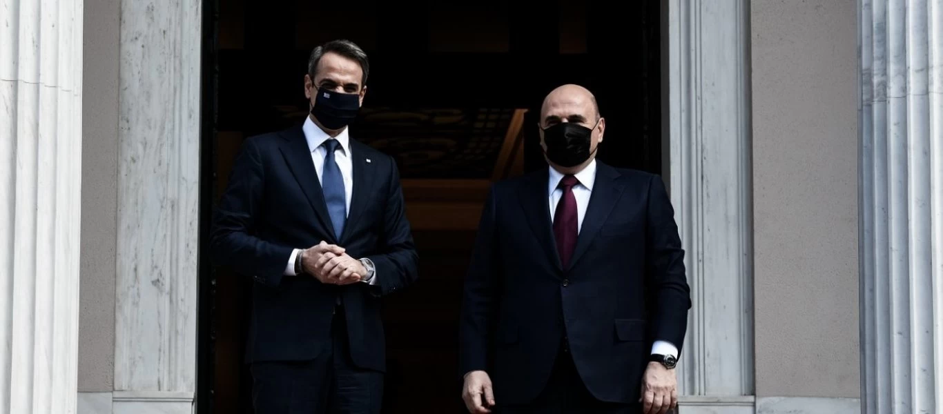 Παρακολουθήστε ζωντανά τις κοινές δηλώσεις Κ.Μητσοτάκη - Μ.Μισούστιν μετά τη συνάντησή τους (βίντεο)